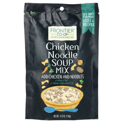 <img alt="Frontier Co-op, Chicken Noodle Soup Mix, 4.23 oz (120 g)" title="Frontier Co-op, Chicken Noodle Soup Mix, 4.23 oz (120 g),089836311481"