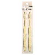 <img alt="Plus Ultra, Bamboo Toothbrush, Adult, Soft, 2 Pack" title="Plus Ultra, Bamboo Toothbrush, Adult, Soft, 2 Pack,040232653162"