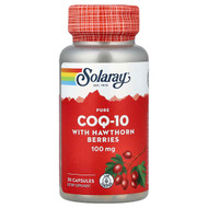 <img alt="Solaray, Pure CoQ-10 With Hawthorn Berries , 30 Capsules" title="Solaray, Pure CoQ-10 With Hawthorn Berries , 30 Capsules,076280089127"