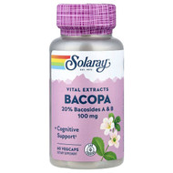 <img alt="Solaray, Vital Extracts, Bacopa, 100 mg, 60 VegCaps" title="Solaray, Vital Extracts, Bacopa, 100 mg, 60 VegCaps,076280399042"