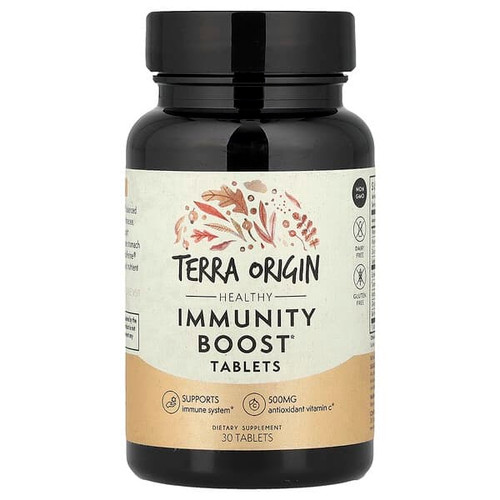 <img alt="Terra Origin, Healthy Immunity Boost, 30 Tablets" title="Terra Origin, Healthy Immunity Boost, 30 Tablets,857668007786"