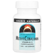 <img alt="Source Naturals, MethylCobalamin, Cherry, 1 mg, 60 Lozenges" title="Source Naturals, MethylCobalamin, Cherry, 1 mg, 60 Lozenges,021078012924"