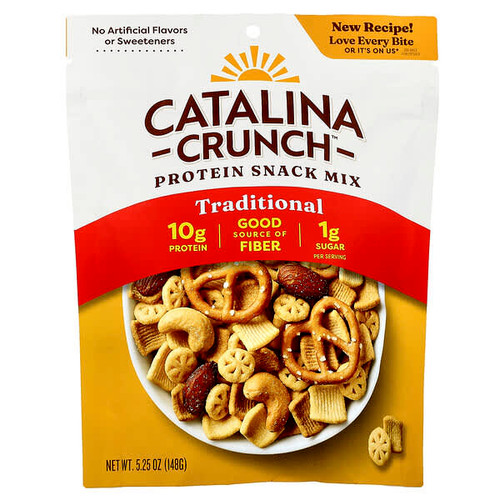 <img alt="Catalina Crunch, Protein Snack Mix, Traditional, 5.25 oz (148 g)" title="Catalina Crunch, Protein Snack Mix, Traditional, 5.25 oz (148 g),850017468139"