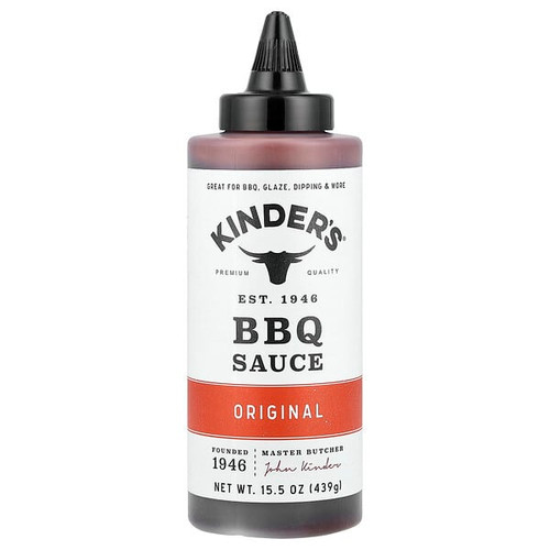 <img alt="KINDERs, BBQ Sauce, Original, 15.5 oz (439 g)" title="KINDERs, BBQ Sauce, Original, 15.5 oz (439 g),755795700009"