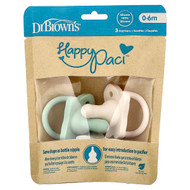 <img alt="Dr. Browns, HappyPaci Pacifier, 0-6 Months, Green, Grey & Ecru, 3 Count" title="Dr. Browns, HappyPaci Pacifier, 0-6 Months, Green, Grey & Ecru, 3 Count,072239325520"