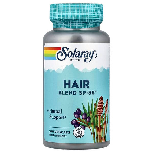 <img alt="Solaray, Hair Blend SP-38, 100 VegCaps" title="Solaray, Hair Blend SP-38, 100 VegCaps,076280023800"