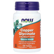 <img alt="Now Foods, Copper Glycinate, 120 Tablets" title="Now Foods, Copper Glycinate, 120 Tablets,733739014337"