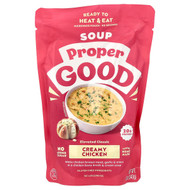 <img alt="Proper Good, Ready to Heat & Eat, Creamy Chicken Soup, 12 oz (340 g)" title="Proper Good, Ready to Heat & Eat, Creamy Chicken Soup, 12 oz (340 g),850015537547"
