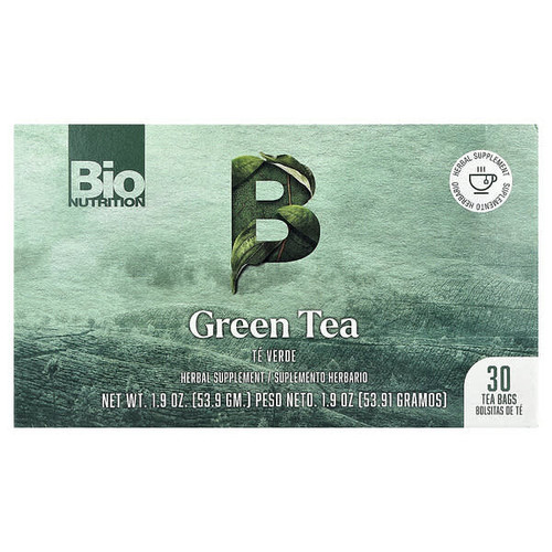 <img alt="Bio Nutrition, Green Tea, 30 Tea Bags, 1.9 oz (53.9 g)" title="Bio Nutrition, Green Tea, 30 Tea Bags, 1.9 oz (53.9 g),860009687530"