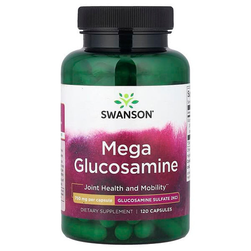 <img alt="Swanson Vitamins, Mega Glucosamine, 750 mg, 120 Capsules" title="Swanson Vitamins, Mega Glucosamine, 750 mg, 120 Capsules,087614116983"