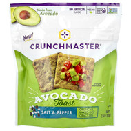 <img alt="Crunchmaster, Avocado Toast, Crunchy Baked Rice Crackers, Salt & Pepper, 3.54 oz (100 g)" title="Crunchmaster, Avocado Toast, Crunchy Baked Rice Crackers, Salt & Pepper, 3.54 oz (100 g),879890002421"