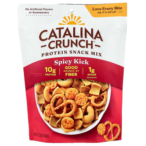 <img alt="Catalina Crunch, Protein Snack Mix, Spicy Kick, 5.25 oz (148 g)" title="Catalina Crunch, Protein Snack Mix, Spicy Kick, 5.25 oz (148 g),850017468153"