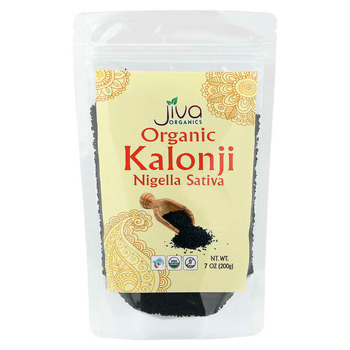 <img alt="Jiva Organics, Organic Kalonji, Nigella Sativa, 7 oz (200 g)" title="Jiva Organics, Organic Kalonji, Nigella Sativa, 7 oz (200 g),692991704199"