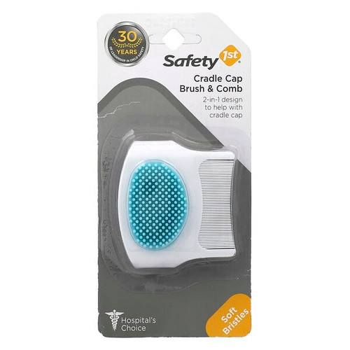 <img alt="Safety 1st, Cradle Cap Brush & Comb, 1 Count" title="Safety 1st, Cradle Cap Brush & Comb, 1 Count,884392601812"