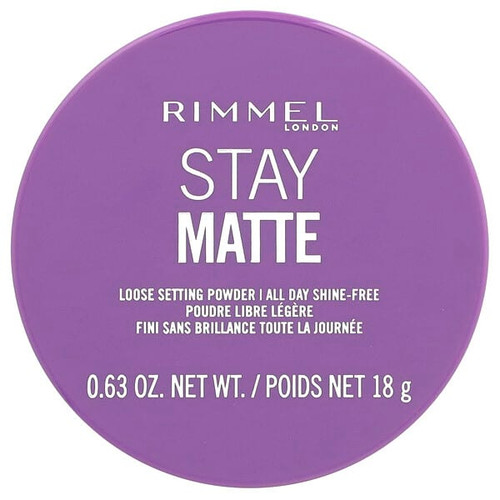 <img alt="Rimmel London, Stay Matte, Loose Setting Powder, 001 Transparent, 0.63 oz (18 g)" title="Rimmel London, Stay Matte, Loose Setting Powder, 001 Transparent, 0.63 oz (18 g),3616305502513"