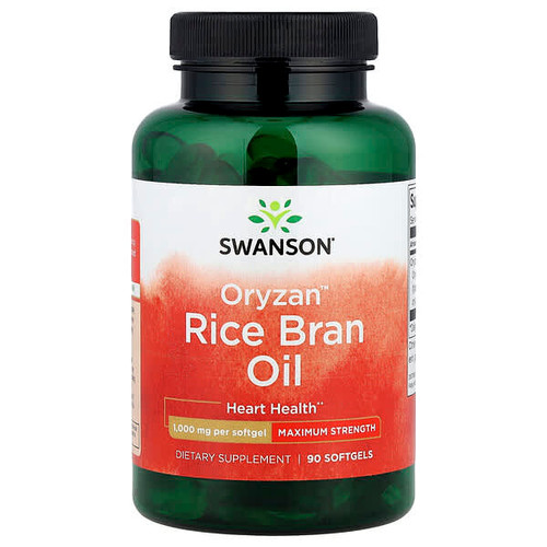 <img alt="Swanson Vitamins, Oryzan Rice Bran Oil, 1,000 mg, 90 Softgels" title="Swanson Vitamins, Oryzan Rice Bran Oil, 1,000 mg, 90 Softgels,087614170442"