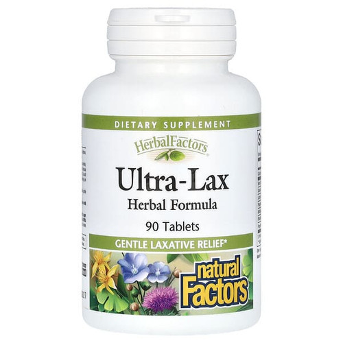 <img alt="Natural Factors, Herbal Factors, Ultra-Lax, Herbal Formula, 90 Tablets" title="Natural Factors, Herbal Factors, Ultra-Lax, Herbal Formula, 90 Tablets,068958041100"