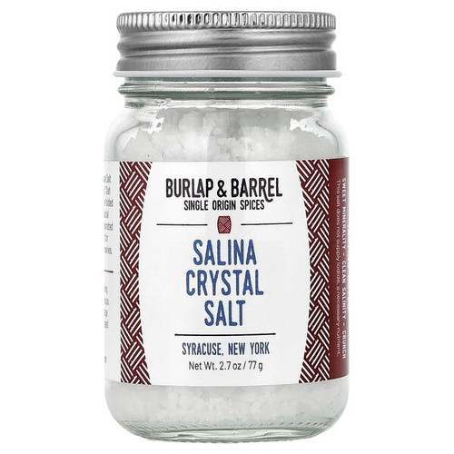 <img alt="Burlap & Barrel, Salina Crystal Salt, 2.7 oz (77 g)" title="Burlap & Barrel, Salina Crystal Salt, 2.7 oz (77 g),850022034022"