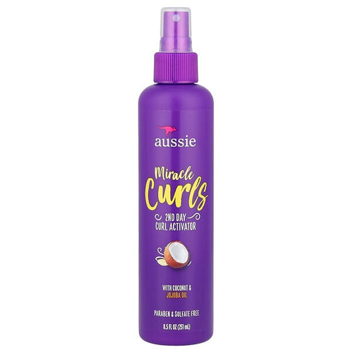 <img alt="Aussie, Miracle Curls, 2nd Day Curl Activator with Coconut & Jojoba Oil, 8.5 fl oz (251 ml)" title="Aussie, Miracle Curls, 2nd Day Curl Activator with Coconut & Jojoba Oil, 8.5 fl oz (251 ml),381519188619"