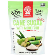 <img alt="Lakanto, Cane Sugar With Monk Fruit, 16 oz (454 g)" title="Lakanto, Cane Sugar With Monk Fruit, 16 oz (454 g),843076004639"