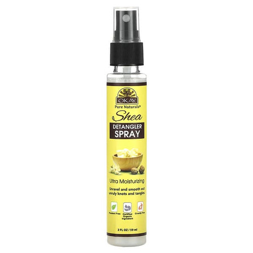 <img alt="Okay Pure Naturals, Shea Detangler Spray, 2 fl oz (59 ml)" title="Okay Pure Naturals, Shea Detangler Spray, 2 fl oz (59 ml),815166026289"