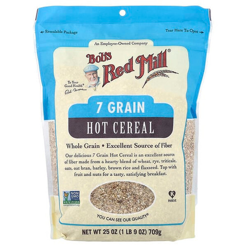 <img alt="Bobs Red Mill, 7 Grain Hot Cereal, 1 lb 9 oz (709 g)" title="Bobs Red Mill, 7 Grain Hot Cereal, 1 lb 9 oz (709 g),039978111074"
