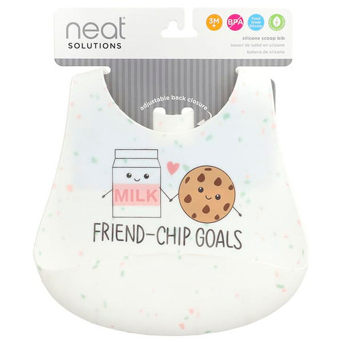<img alt="Neat Solutions, Silicone Scoop Bib, 3M +, 1 Count" title="Neat Solutions, Silicone Scoop Bib, 3M +, 1 Count,014681041047"