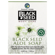 <img alt="Amazing Herbs, Black Seed, Body Care, Aloe Bar Soap, 4.25 oz (120 g)" title="Amazing Herbs, Black Seed, Body Care, Aloe Bar Soap, 4.25 oz (120 g),665231700466"