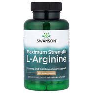 <img alt="Swanson Vitamins, L-Arginine, Maximum Strength, 850 mg, 90 Vegan Capsules" title="Swanson Vitamins, L-Arginine, Maximum Strength, 850 mg, 90 Vegan Capsules,087614117133"