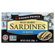 <img alt="3 PACK of Crown Prince Natural, Wild Caught Sardines, In Water, 4.25 oz (120 g)" title="3 PACK of Crown Prince Natural, Wild Caught Sardines, In Water, 4.25 oz (120 g),073230001451"