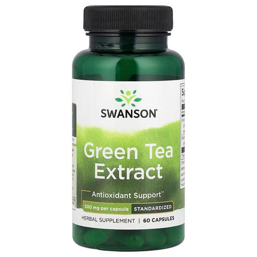 <img alt="Swanson Vitamins, Green Tea Extract, 500 mg, 60 Capsules" title="Swanson Vitamins, Green Tea Extract, 500 mg, 60 Capsules,087614140995"