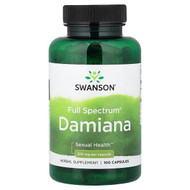 <img alt="Swanson Vitamins, Full Spectrum Damiana, 510 mg, 100 Capsules" title="Swanson Vitamins, Full Spectrum Damiana, 510 mg, 100 Capsules,087614015323"