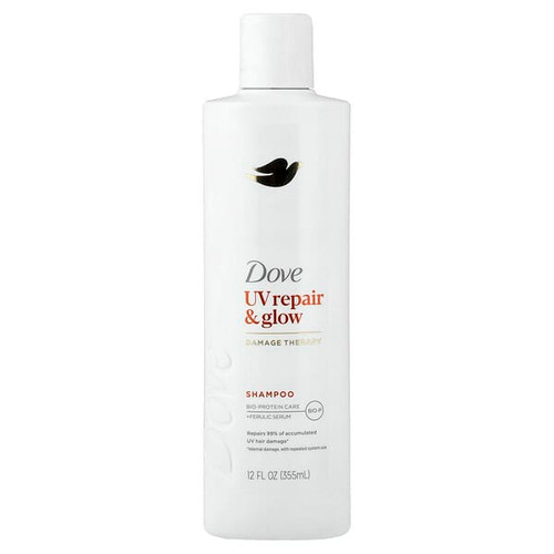 <img alt="Dove, UV Repair & Glow, Damage Therapy Shampoo, 12 fl oz (355 ml)" title="Dove, UV Repair & Glow, Damage Therapy Shampoo, 12 fl oz (355 ml),079400528018"