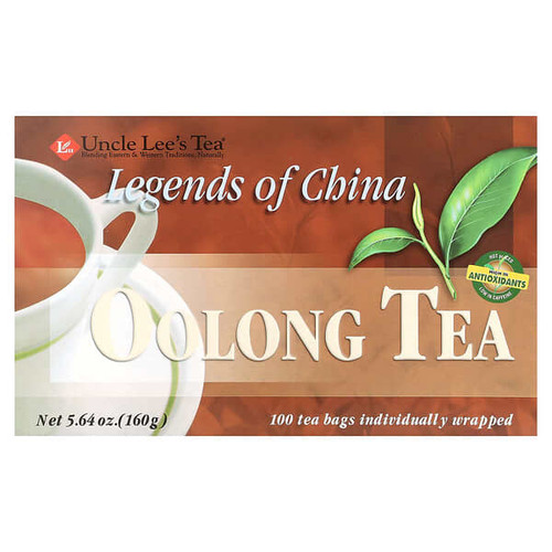 <img alt="Uncle Lees Tea, Legends of China, Oolong Tea, 100 Tea Bags, 5.64 oz (160 g)" title="Uncle Lees Tea, Legends of China, Oolong Tea, 100 Tea Bags, 5.64 oz (160 g),892241000624"