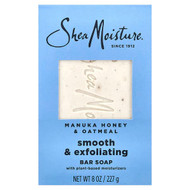 <img alt="SheaMoisture, Smooth & Exfoliating Bar Soap, Manuka Honey & Oatmeal, 8 oz (227 g)" title="SheaMoisture, Smooth & Exfoliating Bar Soap, Manuka Honey & Oatmeal, 8 oz (227 g),764302026266"
