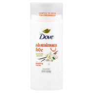 <img alt="Dove, Aluminum Free Deodorant, Sparkling Vanilla, 2.4 oz (68 g)" title="Dove, Aluminum Free Deodorant, Sparkling Vanilla, 2.4 oz (68 g),079400526229"