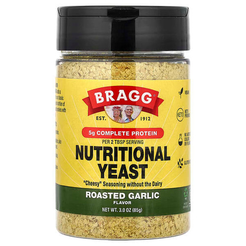 <img alt="Bragg, Nutritional Yeast, Roasted Garlic, 3 oz (85 g)" title="Bragg, Nutritional Yeast, Roasted Garlic, 3 oz (85 g),074305066047"
