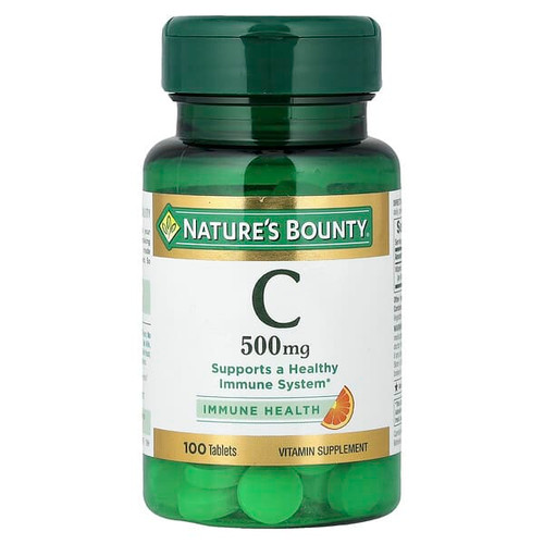 <img alt="Natures Bounty, Vitamin C, 500 mg, 100 Tablets" title="Natures Bounty, Vitamin C, 500 mg, 100 Tablets,074312015106"