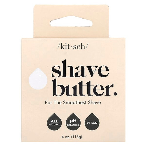 <img alt="Kitsch, Shave Butter Bar, White Tea & Shea Butter, 4 oz (113 g)" title="Kitsch, Shave Butter Bar, White Tea & Shea Butter, 4 oz (113 g),810112560626"