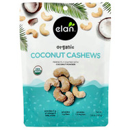 <img alt="Elan, Organic Coconut Cashews , 5.6 oz (160 g)" title="Elan, Organic Coconut Cashews , 5.6 oz (160 g),805509093443"