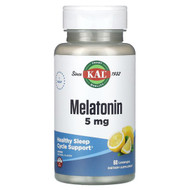 <img alt="KAL, Melatonin, Lemon, 5 mg, 60 Lozenges" title="KAL, Melatonin, Lemon, 5 mg, 60 Lozenges,021245853060"