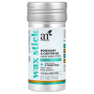 <img alt="artnaturals, Rosemary & Castor Oil Hair Wax Stick, For All Hair Types, 2.7 oz (75 g)" title="artnaturals, Rosemary & Castor Oil Hair Wax Stick, For All Hair Types, 2.7 oz (75 g),810029809191"