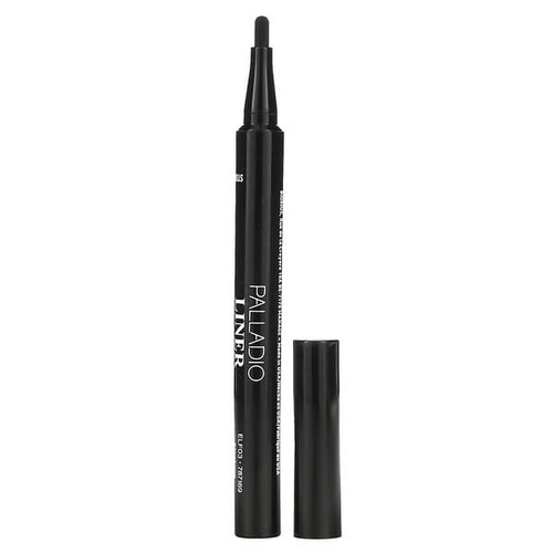 <img alt="Palladio, Liner Obsessed, 2-In-1 Ink Liner Marker, Blackest Black ELF03, 0.034 fl oz (1 ml)" title="Palladio, Liner Obsessed, 2-In-1 Ink Liner Marker, Blackest Black ELF03, 0.034 fl oz (1 ml),024057295059"