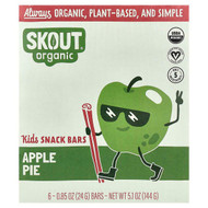 <img alt="Skout Organic, Kids Snack Bars, Apple Pie, 6 Bars, 0.85 oz (24 g) Each" title="Skout Organic, Kids Snack Bars, Apple Pie, 6 Bars, 0.85 oz (24 g) Each,897060002972"