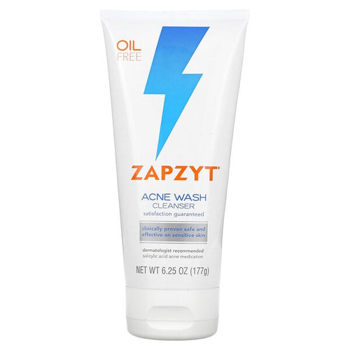 <img alt="Zapzyt, Acne Wash Cleanser, 6.25 oz (177 g)" title="Zapzyt, Acne Wash Cleanser, 6.25 oz (177 g),010768000709"