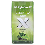 <img alt="3 PACK of Xyloburst, Xylitol Gum, Green Tea, 24 Pieces, 1.27 oz (36 g)" title="3 PACK of Xyloburst, Xylitol Gum, Green Tea, 24 Pieces, 1.27 oz (36 g),892327002580"