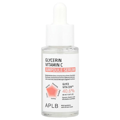 <img alt="APLB, Glycerin Vitamin C Ampoule Serum , 1.35 fl oz (40 ml)" title="APLB, Glycerin Vitamin C Ampoule Serum , 1.35 fl oz (40 ml),8809874684116"