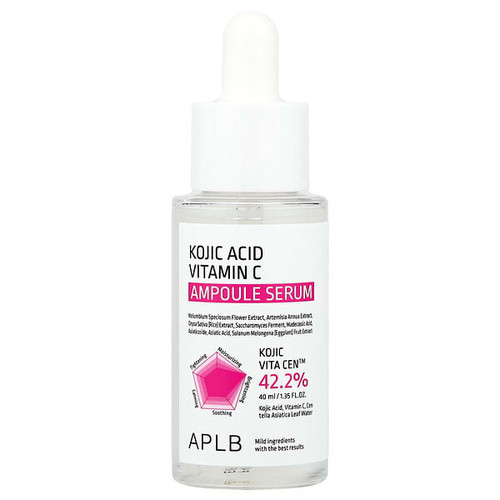 <img alt="APLB, Kojic Acid Vitamin C Ampoule Serum , 1.35 fl oz (40 ml)" title="APLB, Kojic Acid Vitamin C Ampoule Serum , 1.35 fl oz (40 ml),8809874684130"