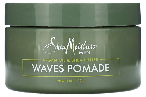 <img alt="SheaMoisture, Men, Waves Pomade, Argan Oil & Shea Butter, 4 oz (113 g)" title="SheaMoisture, Men, Waves Pomade, Argan Oil & Shea Butter, 4 oz (113 g),764302015734"