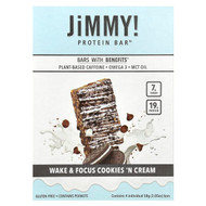 <img alt="JiMMY, Bars With Benefits, Protein Bar, Cookies N Cream, 4 Bars, 2.05 oz (58 g) Each" title="JiMMY, Bars With Benefits, Protein Bar, Cookies N Cream, 4 Bars, 2.05 oz (58 g) Each,850003833262"